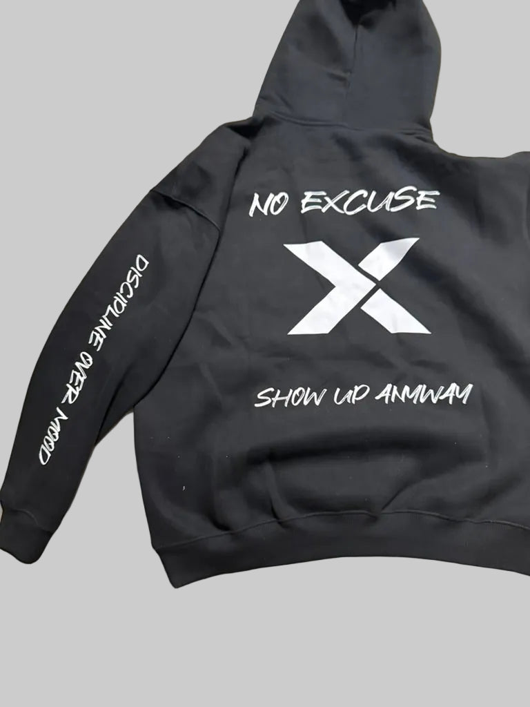 Blackout Oversized Discipline Hoodie