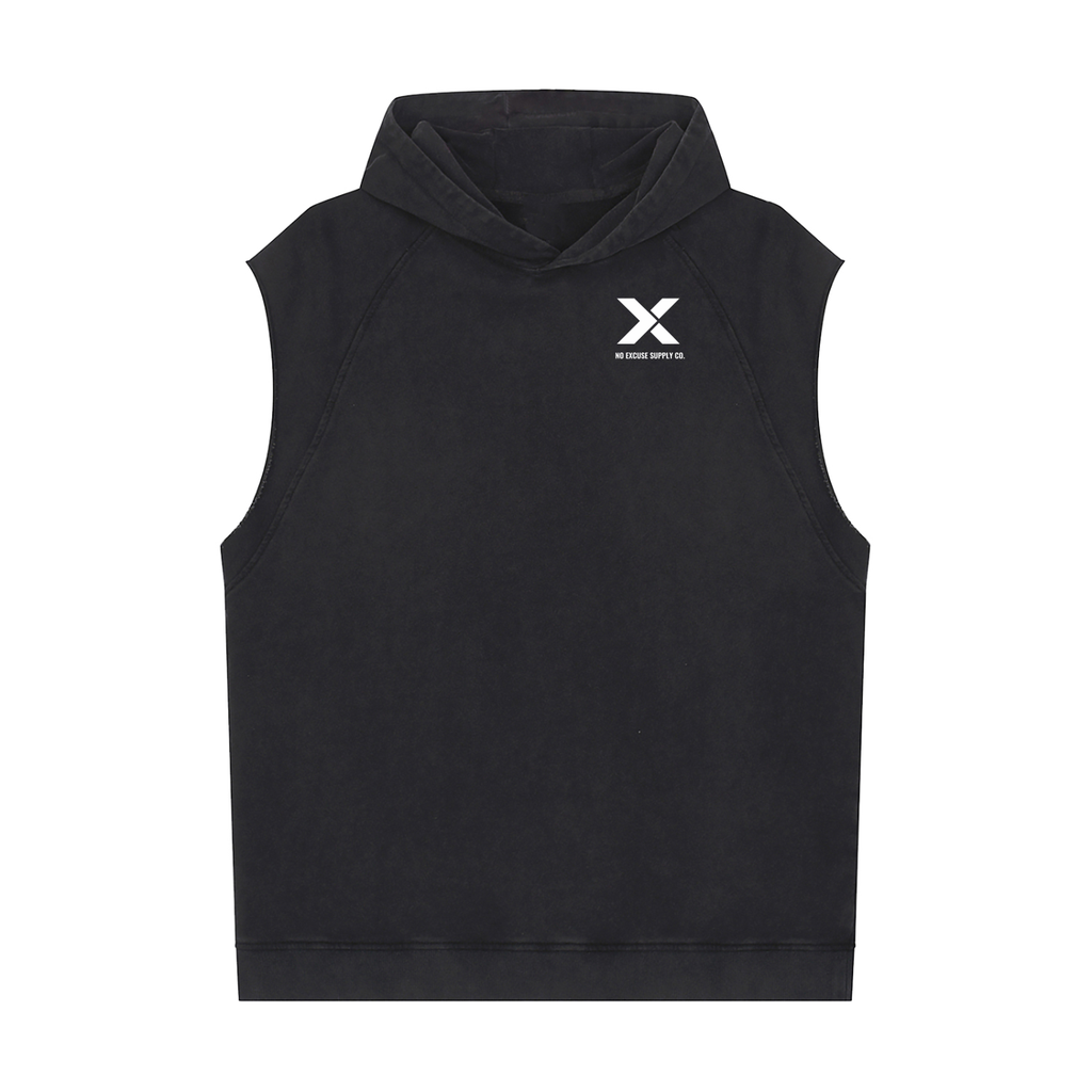 No Shortcut Sleeveless Hoodie