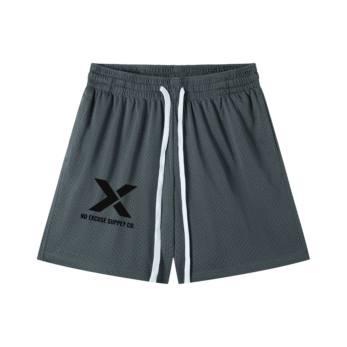 Mesh Drawstring Shorts